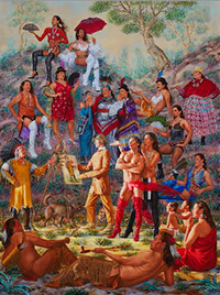The Memoirs of Miss Chief Eagle Testickle by Kent Monkman